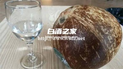 椰汁加白酒喝有好处吗