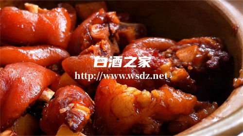 做猪蹄用白酒行吗  2