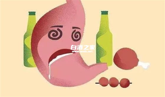 喝了白酒反胃都是酒精味道  2