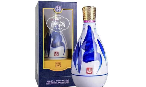 汾酒蓝绿色瓷瓶的是什么系列的