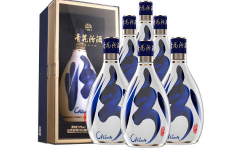 汾酒蓝绿色瓷瓶的是什么系列的  2